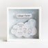 Shadow Box Birth Statistics Frame - Hot Air Balloon - Blue